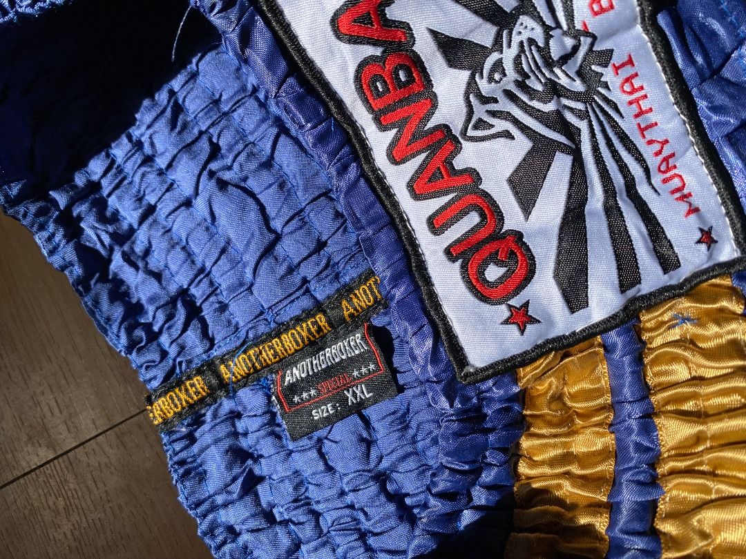 Muay Thai boxing shorts (Category: Shorts) located in Meycauayan. Submitted by _trip2thrift.bul (Listing ID 1464255189, Image 2). Description: Muay Thai boxing shorts SZ XXL .