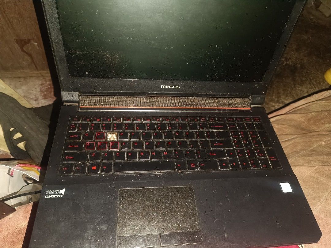 mvgos f5 150a gaming laptop (Category: Laptops & Notebooks) located in Manila. Submitted by mysticdolphin.99513a (Listing ID 1464316568, Image 3). Description: - MVGOS Laptop - Intel Core i7 6700hq Processor -gtx 960 gpu - 16GB RAM - Windows 10 Pro - Ideal for everyday tasks and gaming - Red backlit keyboard - Built-in Onkyo speakers - Selling as is.