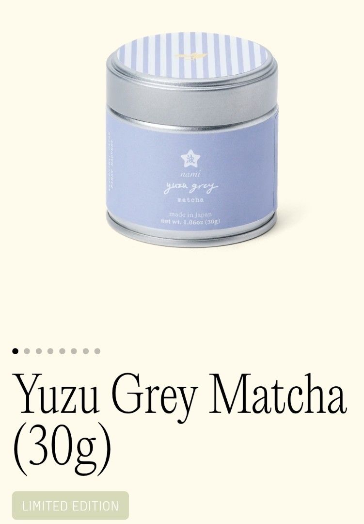 Nami Matcha US Pasabuy (Category: Beverages) located in Quezon City. Submitted by sunrise.declutter (Listing ID 1464331173, Image 2). Description: Dm for exact price per variant Cutoff: September 30, 2026 ETA: October 13, 2026 onwards.
