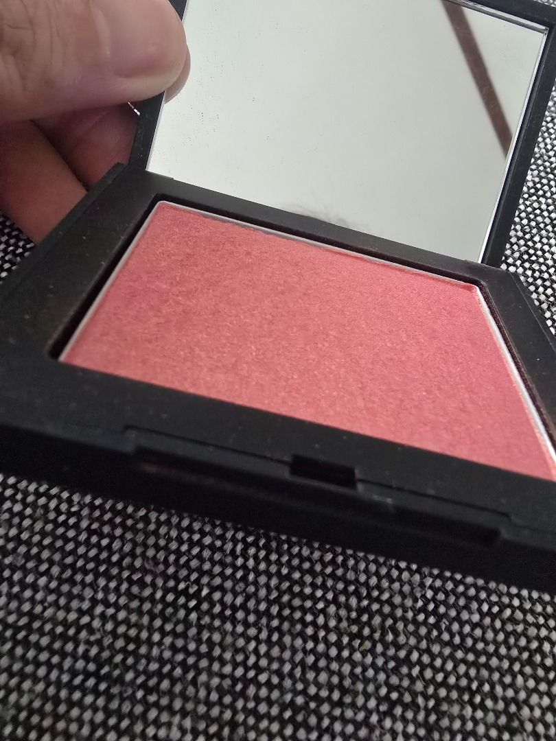 NARS Orgasm Blush 4.8g (Category: Makeup) located in Makati City. Submitted by naomikim818 (Listing ID 1464151784, Image 2). Description: Purchased last month ( Rustans Edsa Shanf Mall 95% full Seldom used ‼️ we don t sell / use fakes FYi - NARS Orgasm Blush - Powder Formula - Net Weight: 4.8g (0.17 Oz) - Made in Canada - Perfect for adding a vibrant pop of color to your cheeks.