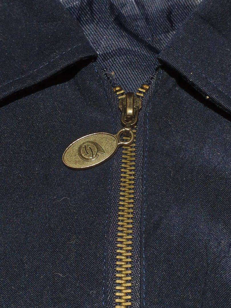 Navy Blue Jacket (Category: Coats, Jackets and Outerwear) located in Baguio. Submitted by oberdosed (Listing ID 1464349229, Image 2). Description: Navy Blue Jacket A versatile and relaxed everyday jacket, cut wide for easy, unrestricted layering. Measurements: Length: 26" | Width: 26" | Sleeves: 22.5".