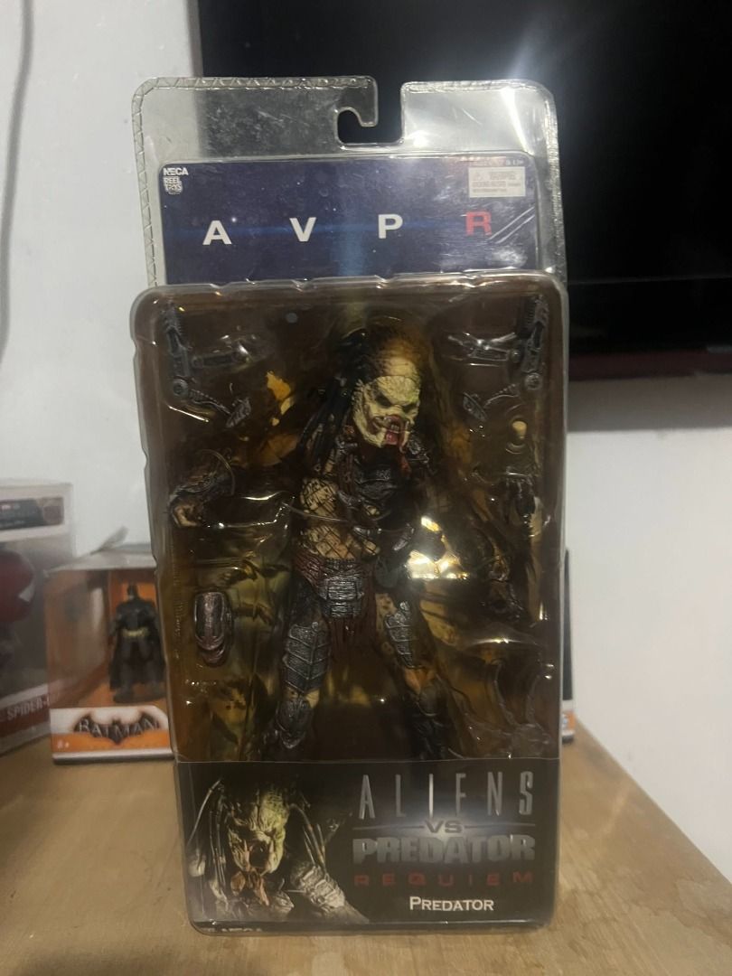 NECA Aliens vs Predator Requiem Predator Action Figure (Category: Figurines & Statues) located in Quezon City. Submitted by mcutapanan0505 (Listing ID 1464294057, Image 1). Description: NECA action figure from Aliens vs Predator Requiem. The Predator is detailed and comes in its original packaging. Great for collectors of sci-fi memorabilia..