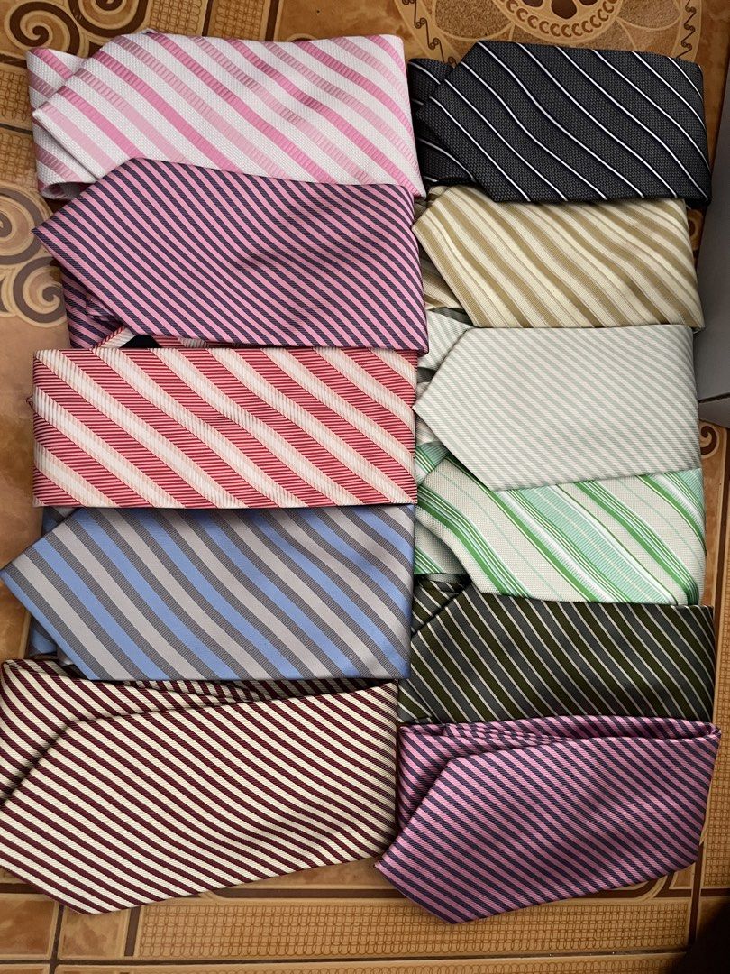 Neck Tie (Category: Coats, Jackets and Outerwear) located in Manila. Submitted by peansandtobs (Listing ID 1464160901, Image 3). Description: 250 each Brands are Ponti, Barrington etc. depends on the tie Sf must be shouldered by the buyer.