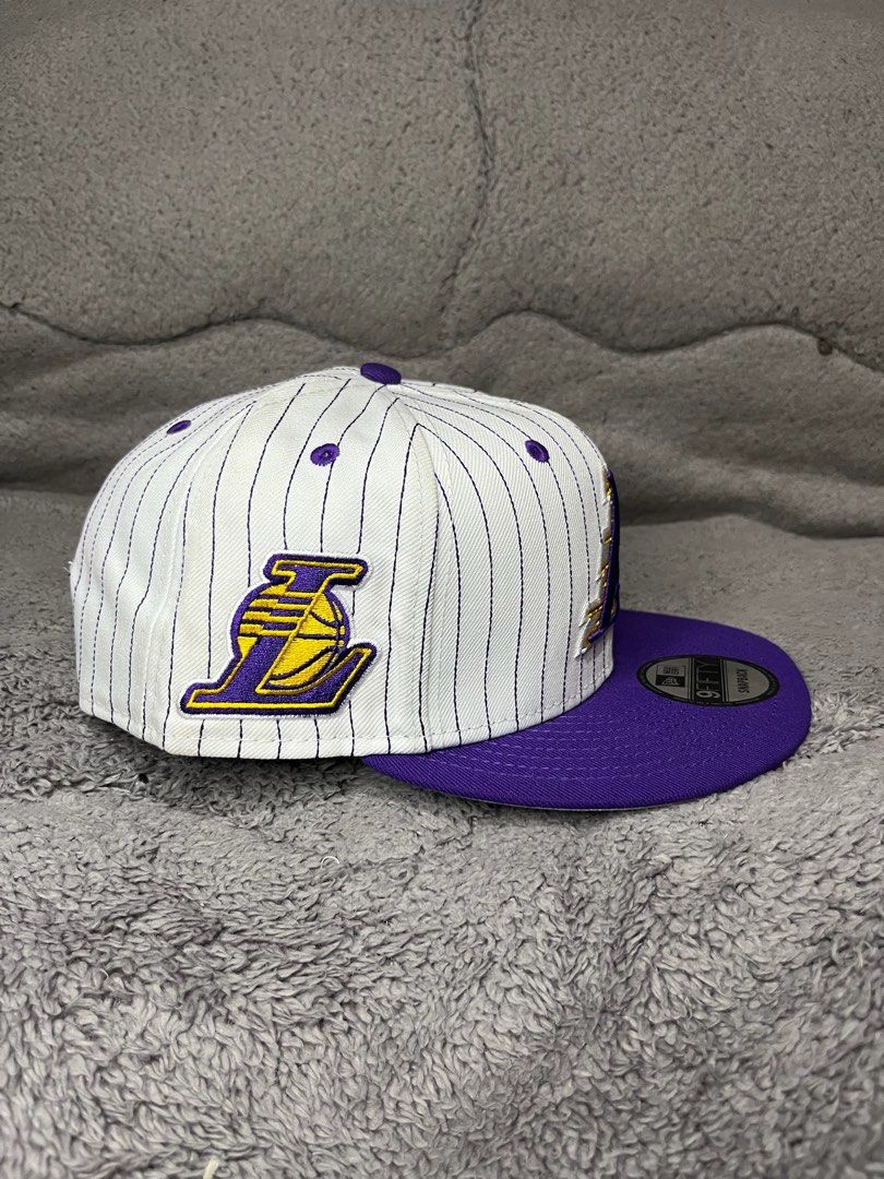 New Era Cap (Category: Caps & Hats) located in Davao. Submitted by daph_ron0831 (Listing ID 1464280677, Image 2). Description: New Era LA Lakers 9FIFTY Snapback. Fits all!.