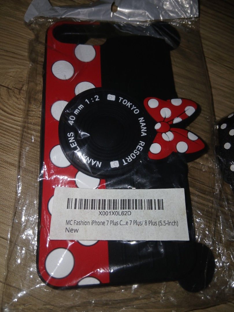 New mickey mouse phone case with lanyard iPhone 7 plus / 8 plus (Category: Other Gadgets) located in Marikina City. Submitted by lanadelrey0002 (Listing ID 1464191957, Image 3). Description: no actual pics when worn mop: BDO.PNB. MAYA same day delivery grab or lalamove j&t : 54 pesos Luzon and 74 pesos Visayas ,Mindanao.