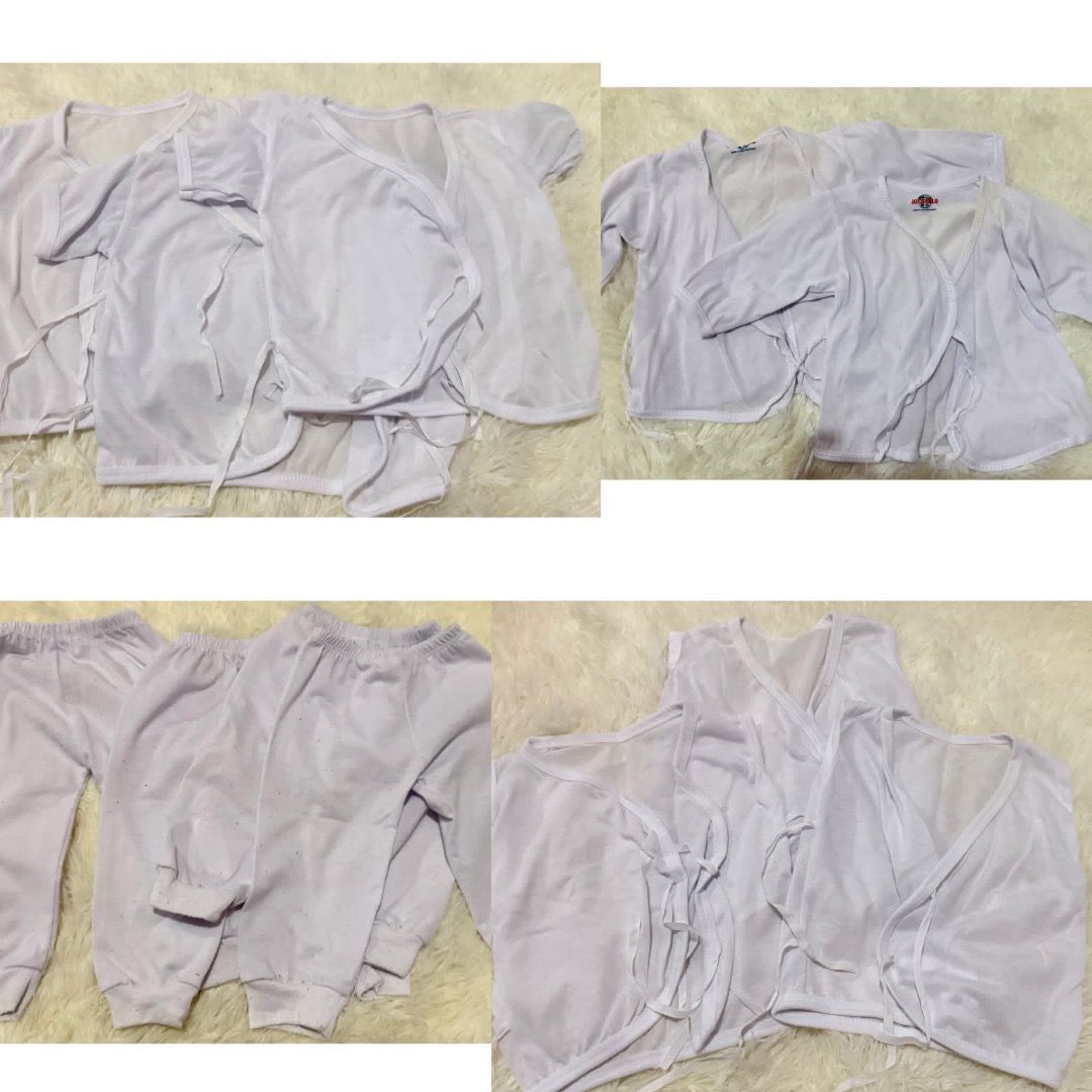 Newborn Baru Baruan (Category: Babies & Kids Fashion) located in Candelaria. Submitted by shardc26 (Listing ID 1464216794, Image 1). Description: 4 Pajamas 3 shortsleeve 3 sleeveless 2 longsleeve.