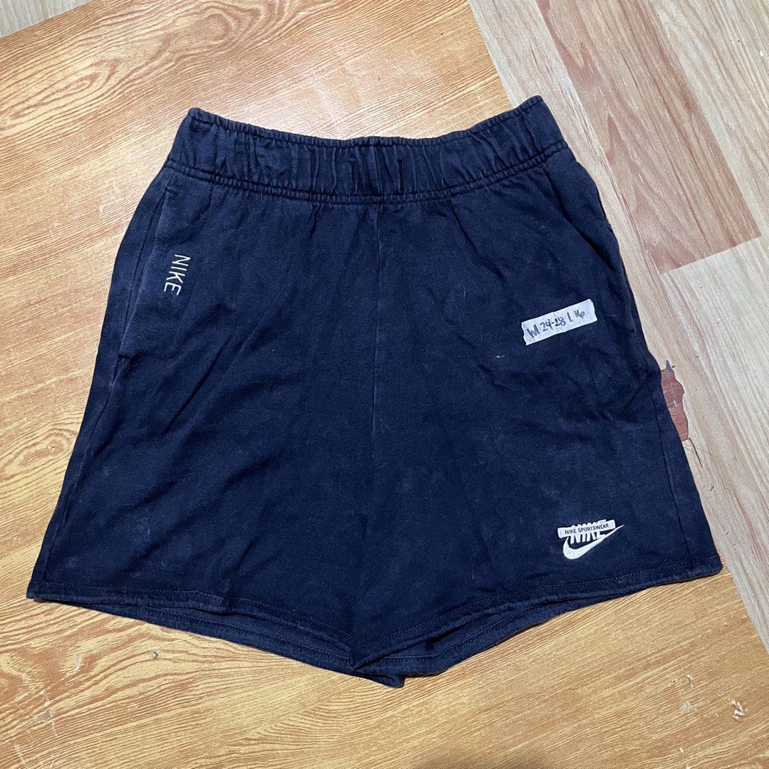 NIKE NSW WOMEN SHORT (Category: Shorts) located in Marikina City. Submitted by Dyornhel (Listing ID 1464264914, Image 2). Description: Nike NSW Women Short WL 24-28 L 16 Excellent Condition Need wash No lace.