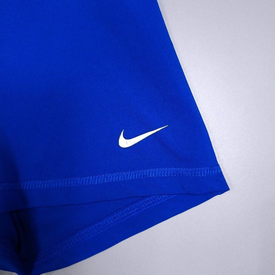 Nike Pro Dri-FIT Royal Blue Compression Shorts (Category: Shorts) located in Kawit. Submitted by ohwowlovely (Listing ID 1464188533, Image 3). Description: ⟢ for workouts and sports ⟢ fits 26-28” waistline shipping via j&t — ₱50.