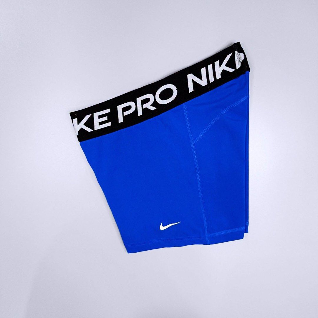 Nike Pro Dri-FIT Royal Blue Compression Shorts (Category: Shorts) located in Kawit. Submitted by ohwowlovely (Listing ID 1464188533, Image 2). Description: ⟢ for workouts and sports ⟢ fits 26-28” waistline shipping via j&t — ₱50.