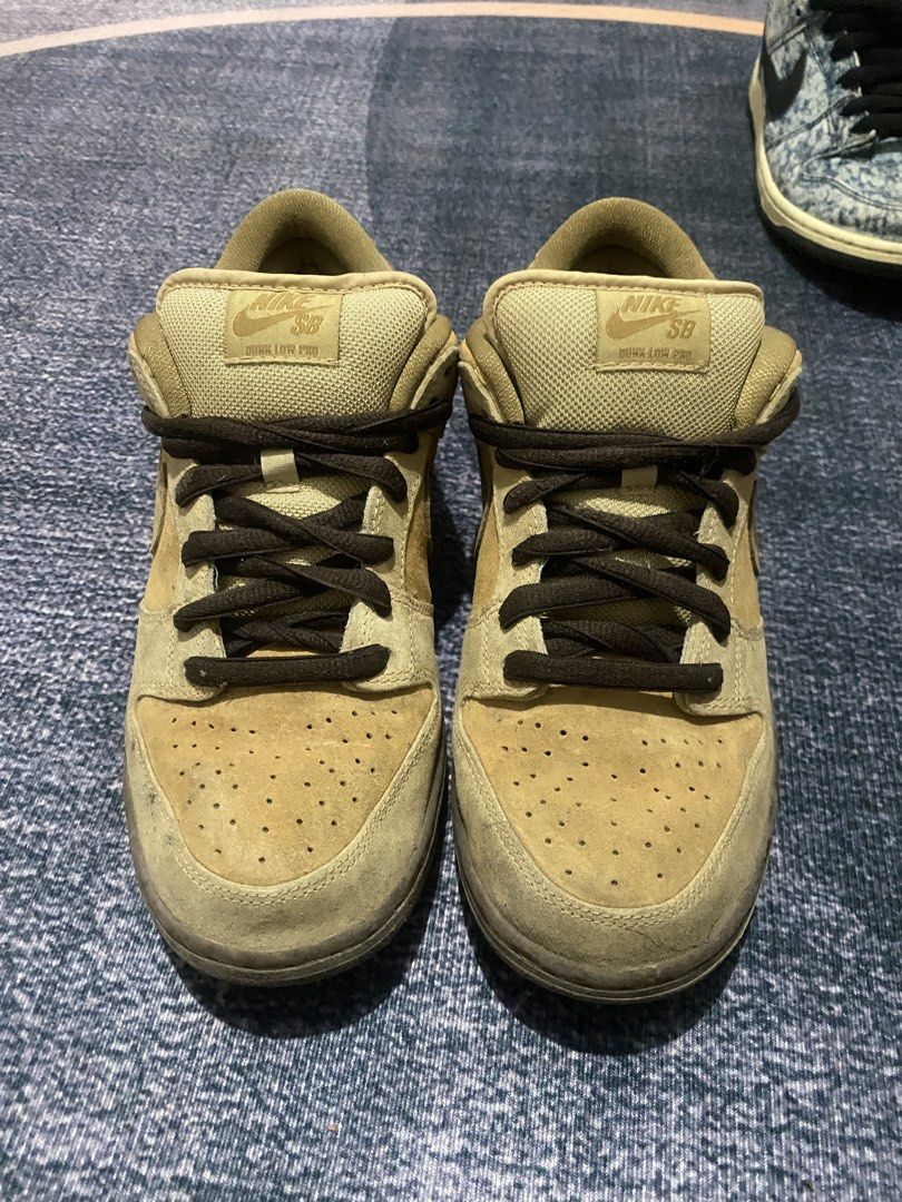 Nike SB Dunk Low Wheat Reverse 2017 (Category: Sneakers) located in Batangas. Submitted by heisenberg21 (Listing ID 1464223053, Image 2). Description: - Nike SB Dunk Low Pro in Wheat colorway - Classic skate shoe silhouette - Premium suede upper with breathable toe box perforations - Durable gum sole for excellent grip - Dark brown laces - Ideal for both skateboarding and casual wear Negotiable.