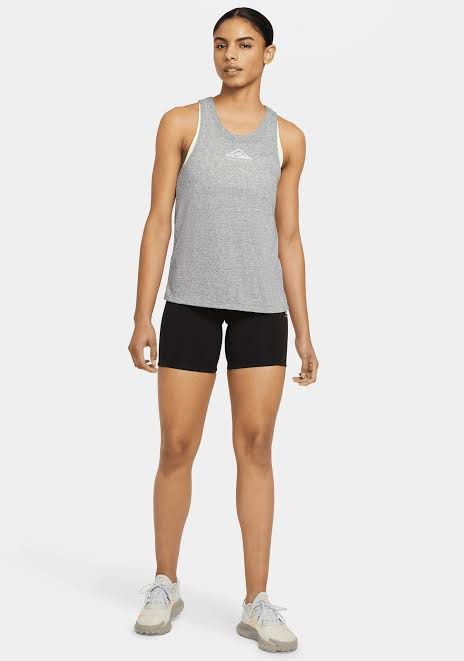 Nike Trail Running Tank Top (Category: Activewear) located in Cavite. Submitted by s1nglest1tch.ph (Listing ID 1464271155, Image 1). Description: Authentic ✅ Size small on tag 16 width 23.5 length Excellent used condition Cut wash tag 10/10 color rate.