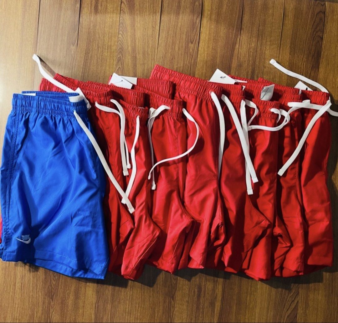 Nike woven shorts (Category: Shorts) located in Quezon City. Submitted by akieo (Listing ID 1464301934, Image 1). Description: Red woven shorts Brand new Sizes available Price 1,600 each Shipping available .