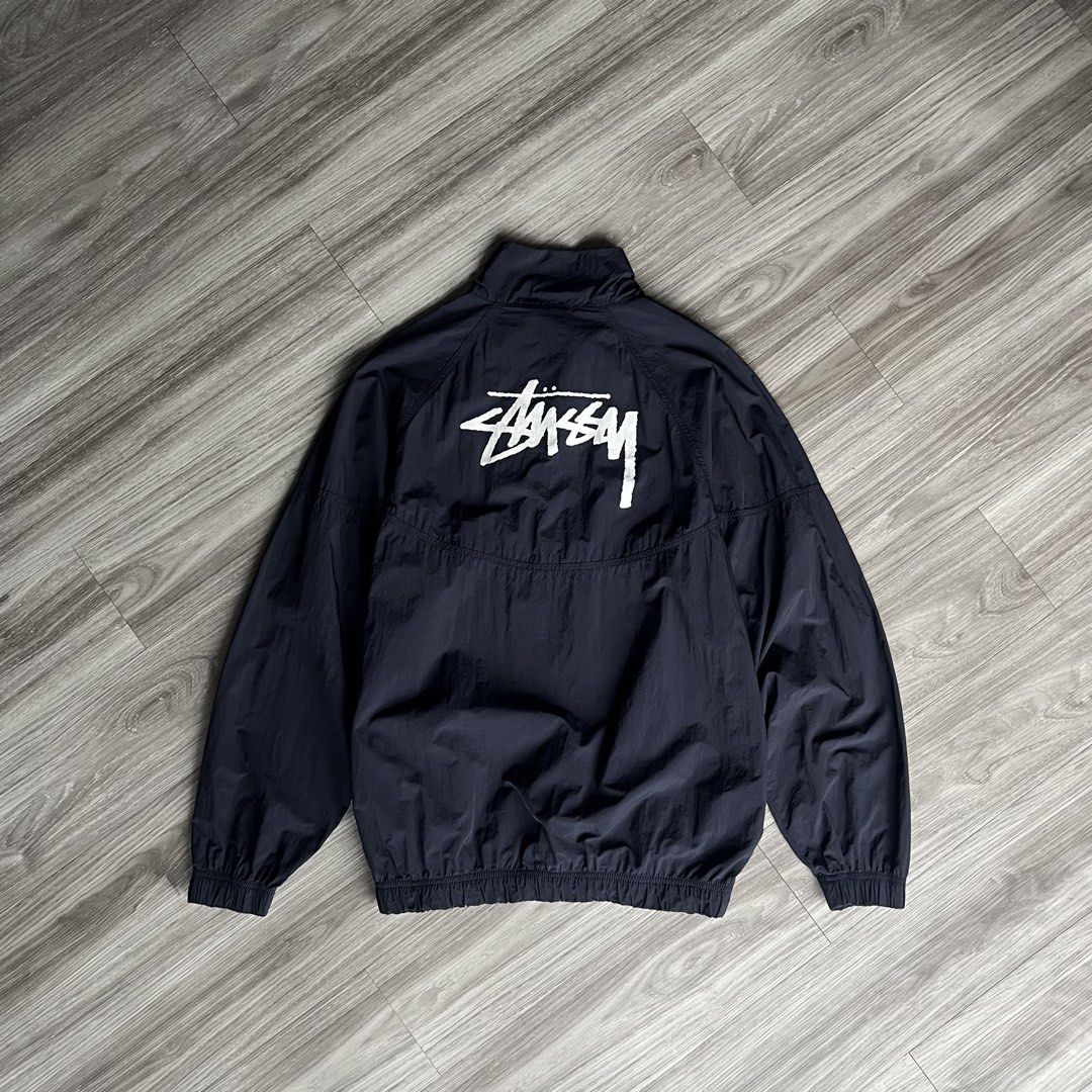 Nike x Stussy Windbreaker Half Zip Jacket (Category: Coats, Jackets and Outerwear) located in Cebu City. Submitted by specializedgoodsitem_ (Listing ID 1464250992, Image 3). Description: excellent condition slightly needs wash ( naka display sa store) details posted color may vary due to light 23’ width 29’ length .