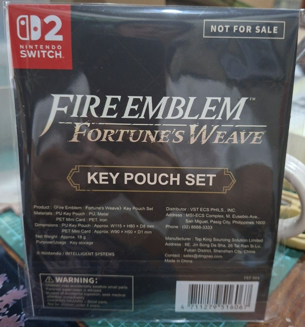 Nintendo Switch 2 Fortune's Weave Key Pouch Set (NO GAME) (Category: Cases & Covers) located in Bulacan. Submitted by buymystuff.doit (Listing ID 1464302729, Image 2). Description: Price: 350 Php Condition: New and sealed Absolutely Authentic. No bootleg garbage here. Meetups ONLY within Marilao, Bulacan area. Shipping via Lalamove or JRS. NO COP. COD only available via Lala (buyer books rider) or meetup. Buyer shoulders all fees..