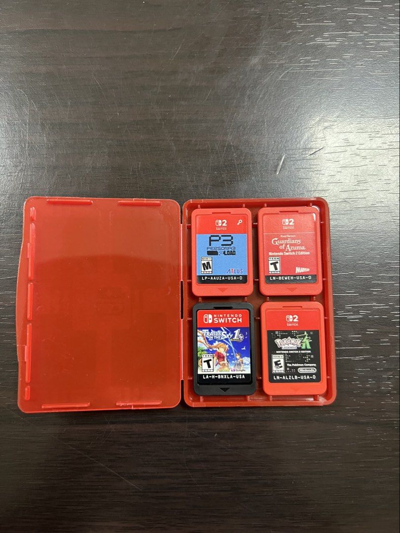 Nintendo Switch Games (Category: Nintendo) located in Las Pinas. Submitted by zed_gamingph (Listing ID 1463946092, Image 2). Description: READING IS ESSENTIAL ‼️‼️‼️ - Bundle of 4 Nintendo Switch games For Sale - Includes: Persona 3 Reload - 2000 - Rune Factory: Guardians of Azuma - 2200 - Pokemon Legends: ZA - SOLD - The Legend of Heroes: Trails in the Sky 1st Chapter - 2,200 - Package: Complete Price FIRM -Meetup/Pickup: Paranaque .