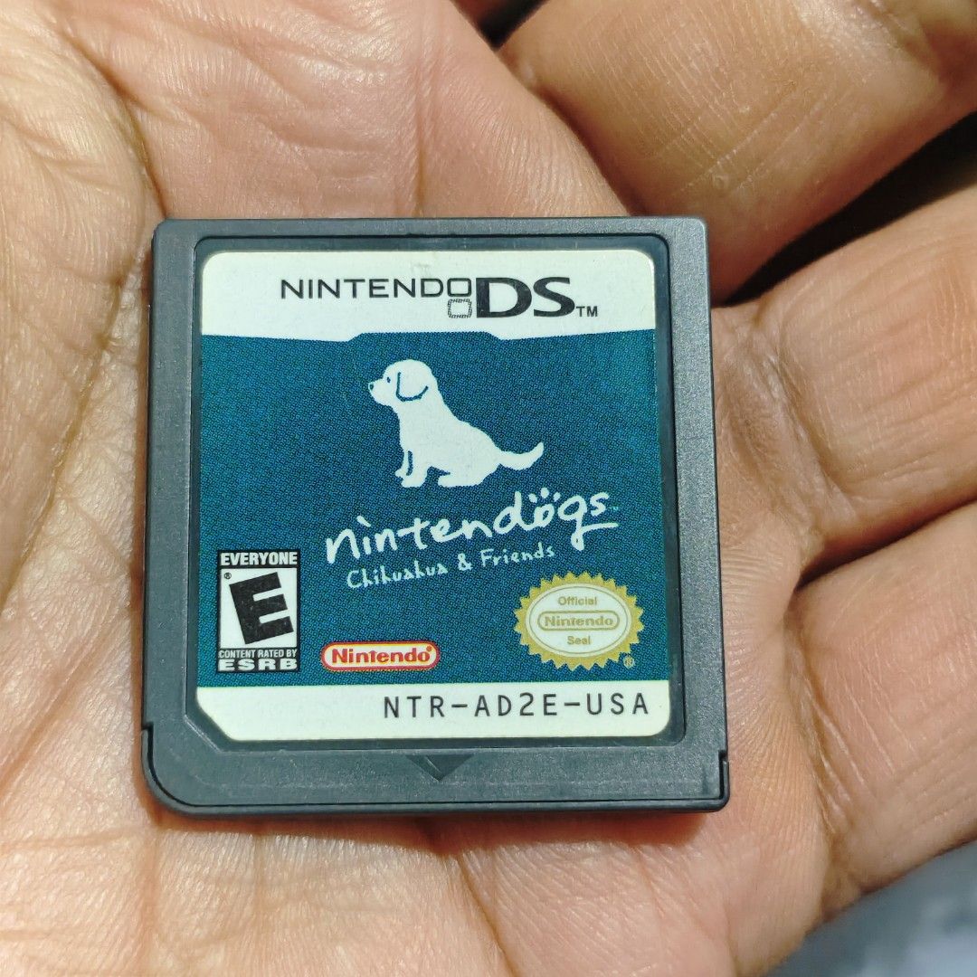 Nintendogs Chihuahua & Friends DS Game Authentic (Category: Nintendo) located in Quezon City. Submitted by shopme_gadget30 (Listing ID 1464296890, Image 1). Description: kindly read the details first for sale fixed price mint Condition tested and working game card only compatible to Nintendo 3ds/DS usa region qc area meet up: sm north shipping fee must shoulder by the buyer via lalamove or grab payment: bdo/gcash happy gaming everyone.
