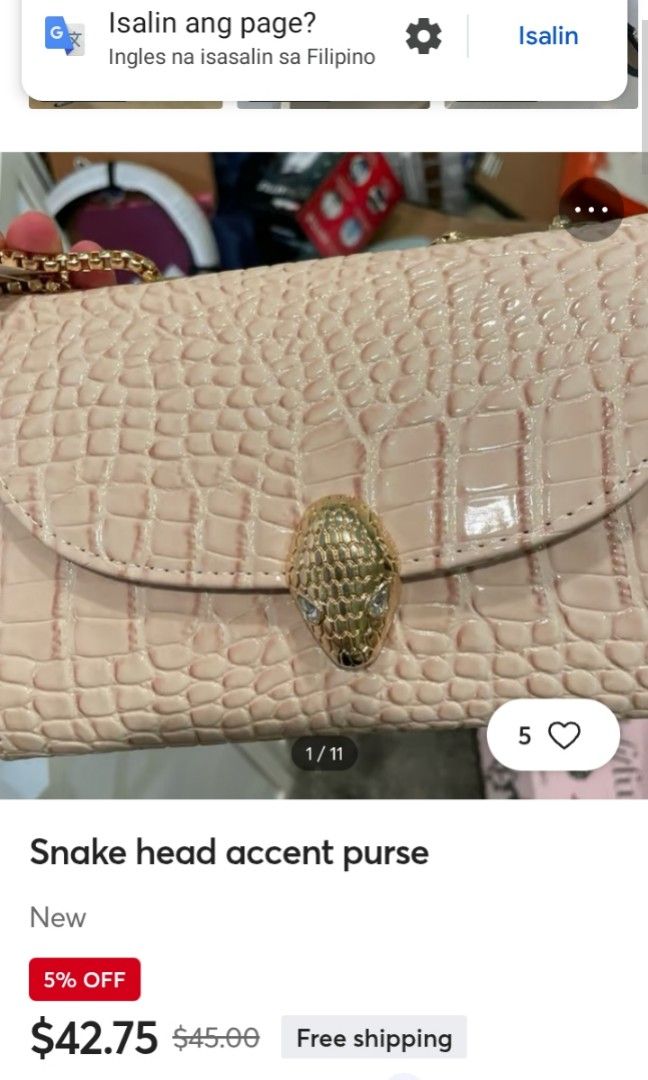 No name (Category: Shoulder Bags) located in Cavite. Submitted by silverhorse_4206ba (Listing ID 1464182455, Image 3). Description: declutter bought abroad.