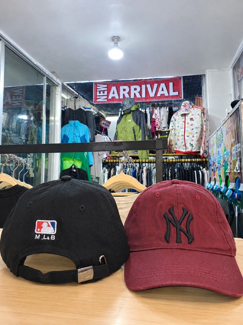 NY MLB Cap (Category: Caps & Hats) located in Bulacan. Submitted by annenicathriftthriftlang (Listing ID 1464263562, Image 1). Description: NY YANKEES / MLB STREETWEAR Streetwear / Skate / Hiphop / Baggy / Aesthetic / Pang porma 📍 Meycauayan Bulacan.