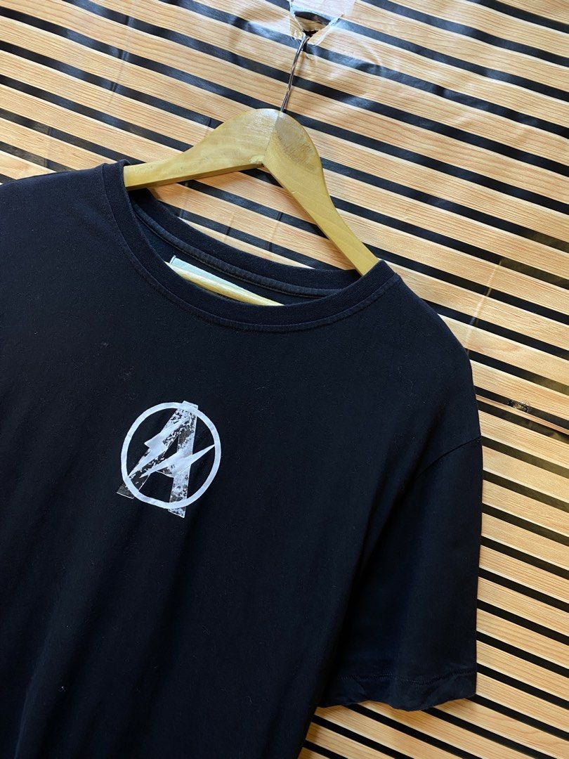 “OFF BLACK @2017" across the diagonal (Category: Tshirts & Polo Shirts ) located in Makati City. Submitted by drip.poww (Listing ID 1464193498, Image 3). Description: - OFF BLACK - Color: Black - Size: Large - Dimes: 22x28 - Authentic - Excellent condition - Need wash, fresh from bale - Material: 100% Cotton Please don’t expect too much—these are thrifted (ukay) items. 😊 !!STILL NEGOTIABLE!!.