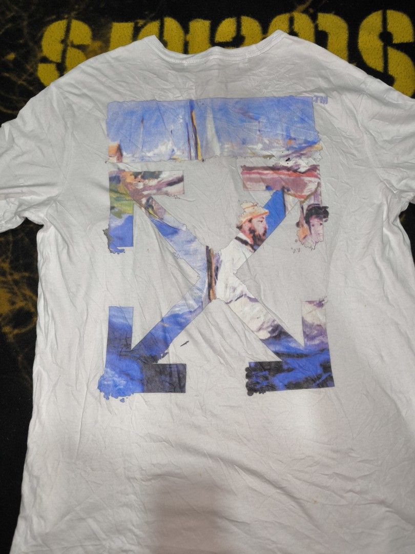 Off-White Tee (Category: Tshirts & Polo Shirts ) located in Manila. Submitted by fljaoti27 (Listing ID 1464255069, Image 3). Description: Off white Tee Medium.