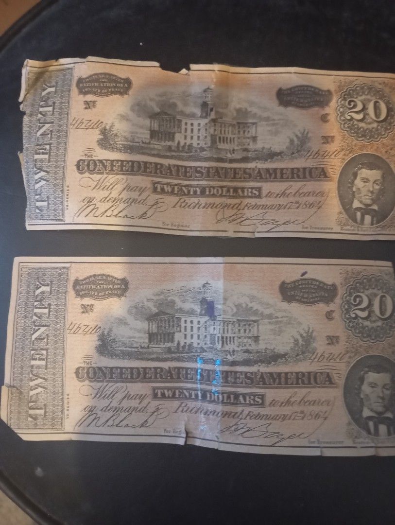 Old bills (Category: Art & Prints) located in Las Pinas. Submitted by the_recycle_shop (Listing ID 1464153348, Image 1). Description: Repro old bills.