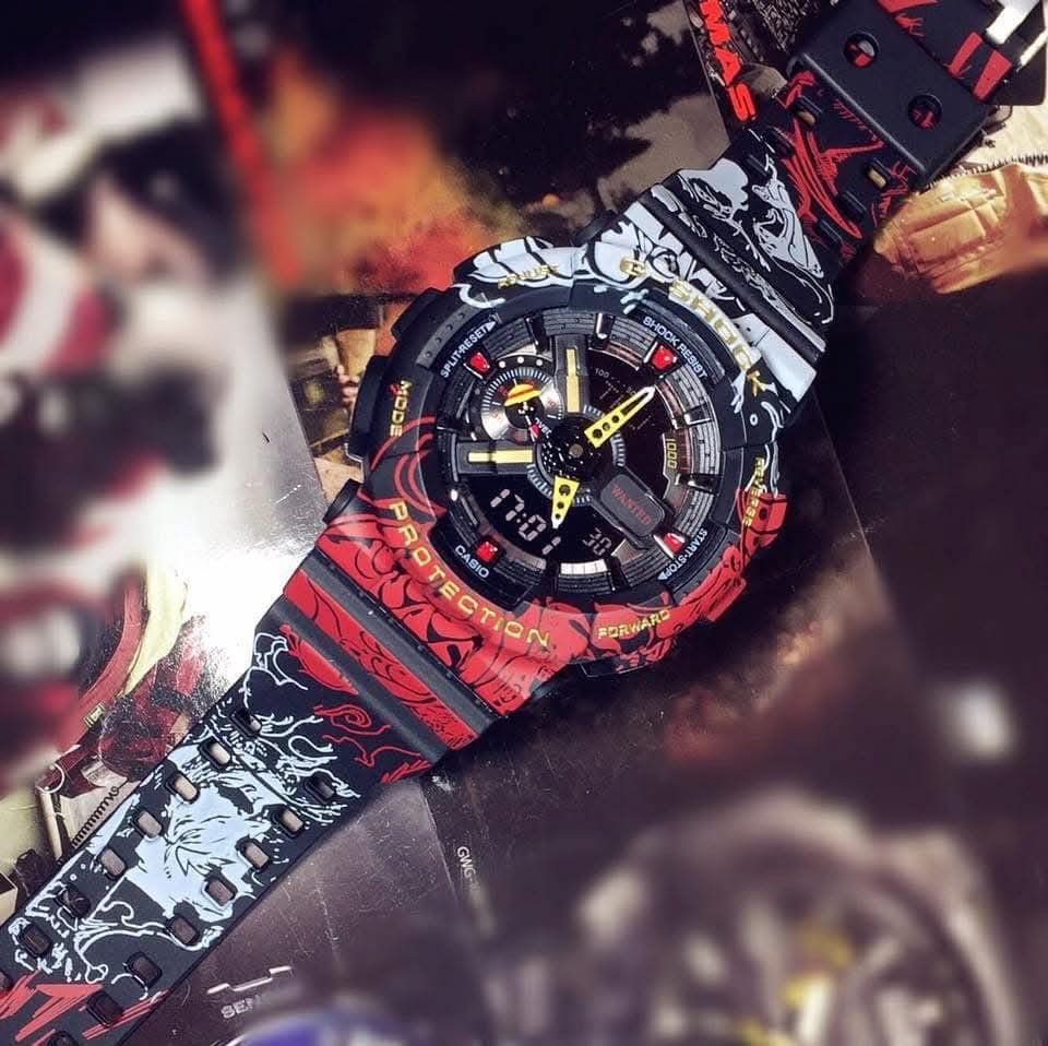 ONE PIECE X G SHOCK (Category: Luxury Watches) located in Manila. Submitted by ddg_s (Listing ID 1464312626, Image 2). Description: ONE PIECE X G SHOCK P2499 w box and paper bag Baterry Operated water resistant Japan Movement YUNG QUALITY/SIZE/FUNCTION CLOSE TO OG.