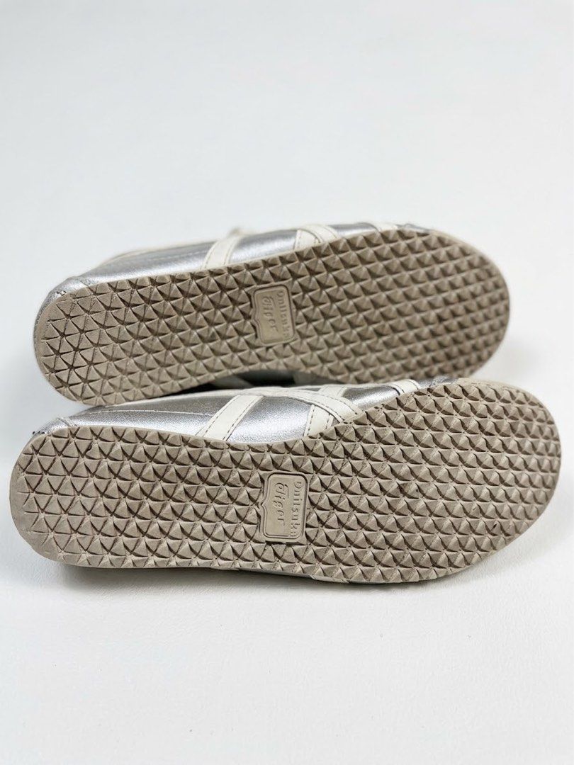 Onitsuka Tiger Mexico 66 "Silver Off White" (Category: Sneakers) located in Palo. Submitted by kat.bins (Listing ID 1464293708, Image 2). Description: pm for more details.