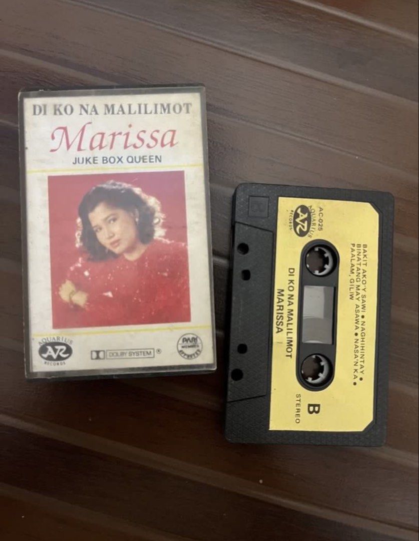 OPM Cassette Tape- Marissa, Juke Box Queen (Category: CDs & DVDs) located in Cabanatuan. Submitted by bwsventures (Listing ID 1464228407, Image 1). Description: • OPM Casette Tape • Artist: Marissa, Juke Box Queen (Di Ko Na Malilimot) • Perfect for OPM collectors. • Shipping fee to be paid by buyer. .