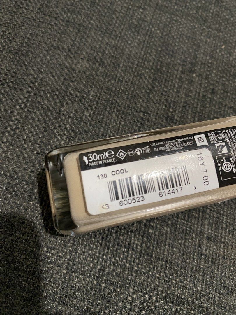 Original Loreal Infallible (Category: Makeup) located in Quezon City. Submitted by theglossstudio (Listing ID 1464245317, Image 3). Description: Used once Wrong shade match Shade: 130 cool.