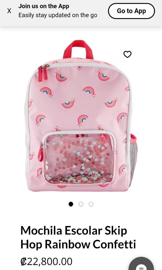 Osh Kosh Skip Hop Pink Kid's Backpack (Category: Babies & Kids Fashion) located in Antipolo. Submitted by millennialthrifter (Listing ID 1464250857, Image 1). Description: Skip Hop Osh Kosh Kids Backpack good condition. just needs cleaning.