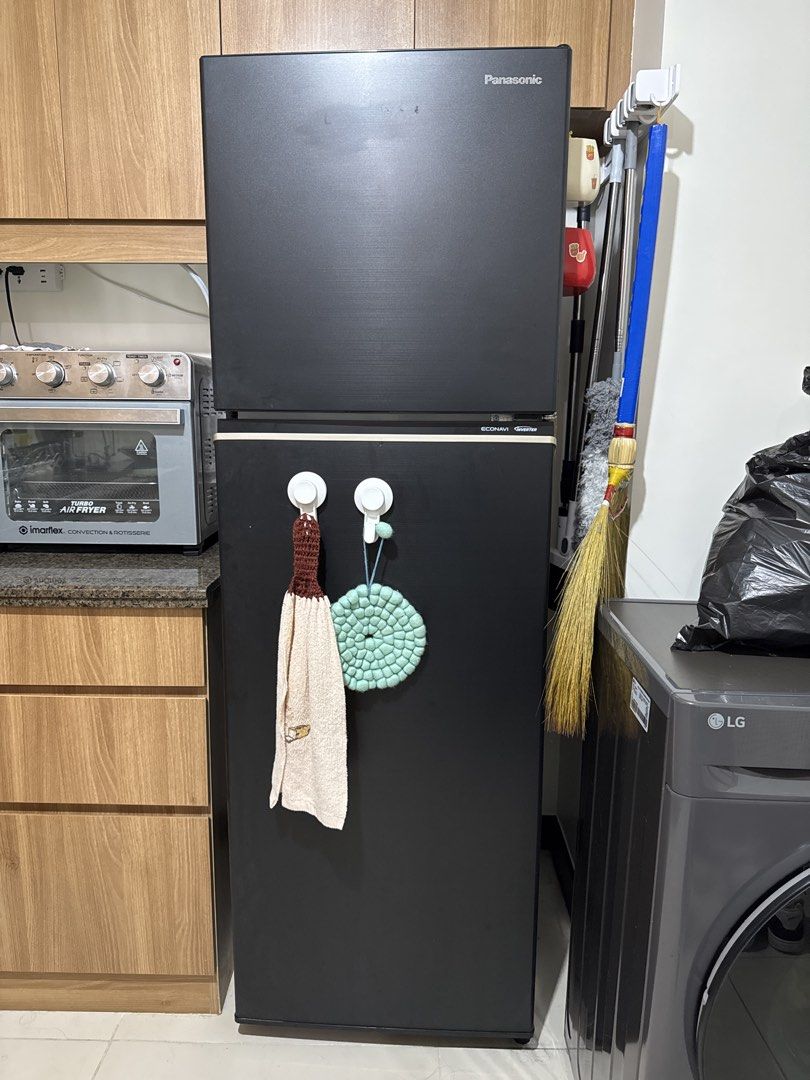 Panasonic Econavi Inverter Refrigerator (Category: Refrigerators and Freezers) located in Mandaluyong City. Submitted by mhaeydeclutters (Listing ID 1464212791, Image 1). Description: - 10.4 cf - Econavi and Inverter Technology for energy efficiency - In excellent working condition - Pick up only.