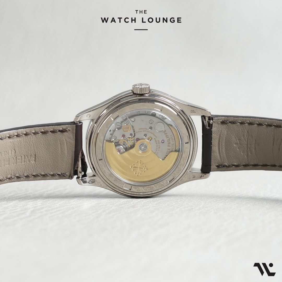 Patek Philippe 5146G Complications Slate Grey Dial with Annual Calendar & Moonphase in White Gold Case 39mm | PP 5146 | Complete Set 2011 (Category: Watches) located in Singapore. Submitted by thewatchlounge (Listing ID 1464186330, Image 3). Description: We have temporarily moved to 16 Tannery Lane, #01-01, Crystal Time Building, Singapore 347778 Patek Philippe PP 5146 Complications Slate Grey Dial with Annual Calendar & Moonphase in White Gold C