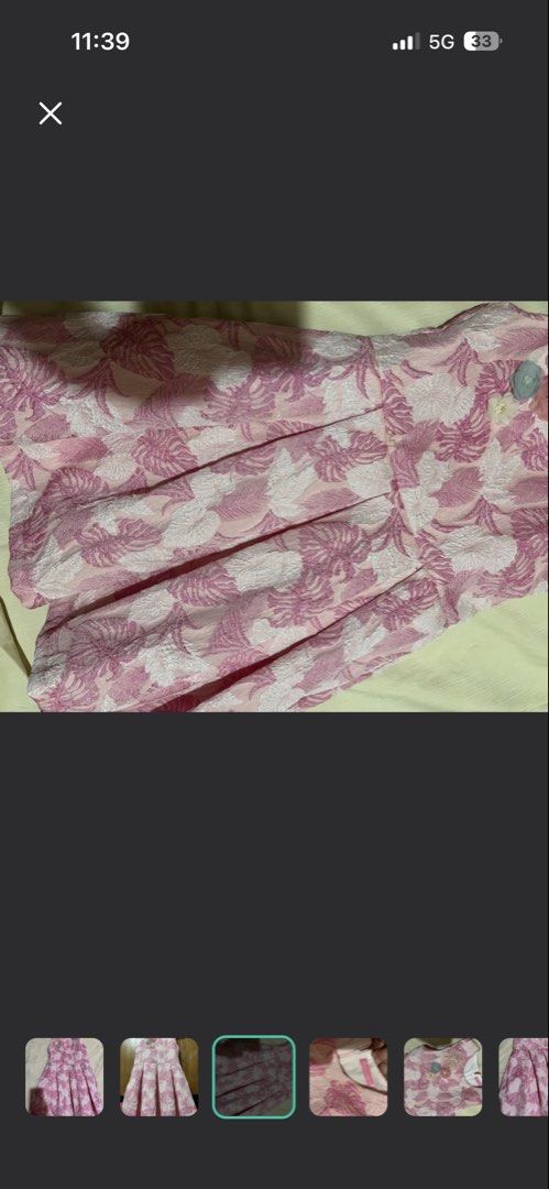 Peppermint Dress for kid (Category: Babies & Kids Fashion) located in Makati City. Submitted by issa124 (Listing ID 1464301489, Image 3). Description: - Beautiful pink dress - All-over floral pattern - Cute flower appliques on the shoulder - Sleeveless design - Pleated skirt - Zipper closure at the back - Ideal for parties and special occasionsAlmost Brande New Peppermint Dress for kids. Size 16. Worn by my 7 year old daughter once on her 7th bda