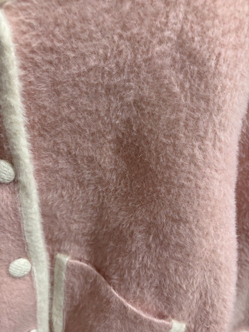 Pink Fur Blazer (Category: Coats, Jackets and Outerwear) located in Pasig City. Submitted by raineeamber (Listing ID 1464160765, Image 2). Description: -small to medium - worn once .