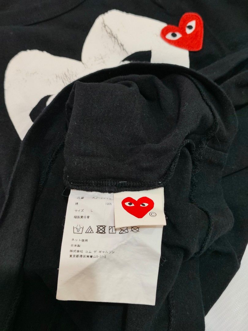 Play Commes Des Garcons (Category: Shirts) located in Batangas. Submitted by pogipabili (Listing ID 1464238558, Image 3). Description: cracked print 18x 24.