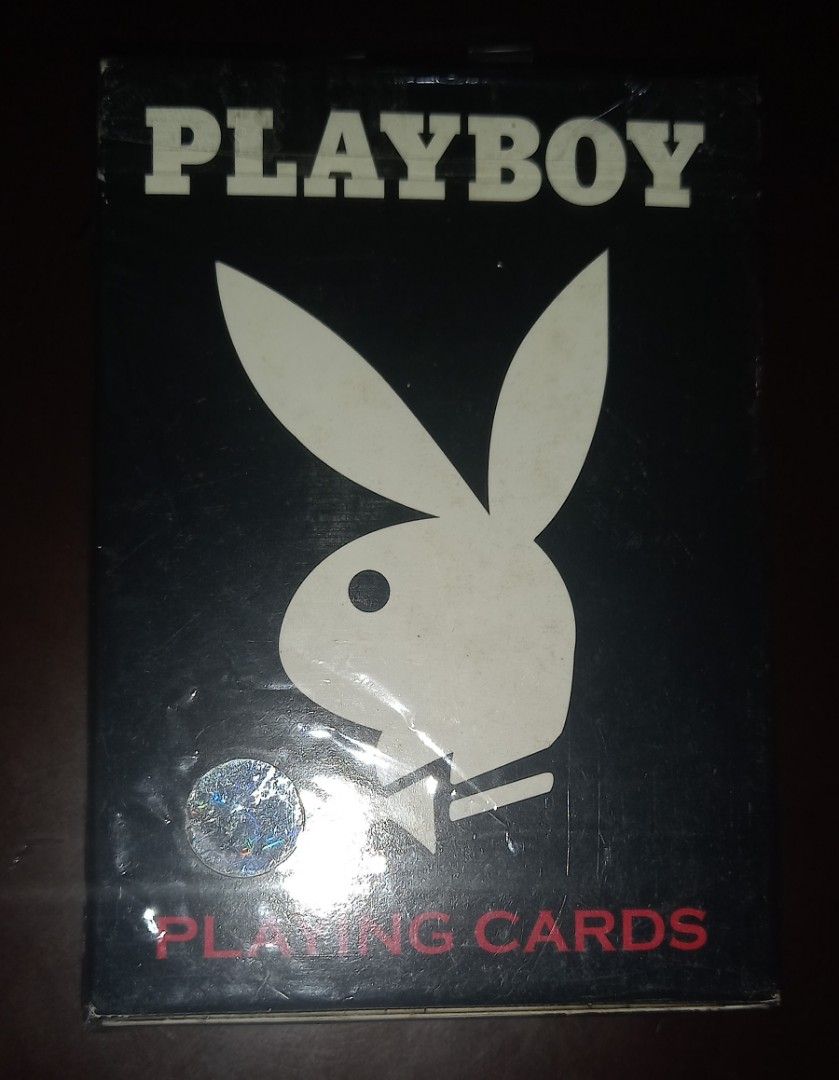 Playboy Playing Cards - Bicycle Brand (Category: Board Games & Puzzles) located in Cagayan de Oro. Submitted by edwardryan01984 (Listing ID 1464274005, Image 2). Description: - Playboy 50th Anniversary Edition Playing Cards - Features the iconic Playboy Rabbit Head logo - Showcases magazine covers from the first 50 years of Playboy - Standard poker size deck - Perfect for all card games - Manufactured by the reputable U.S. Playing Card Company - 