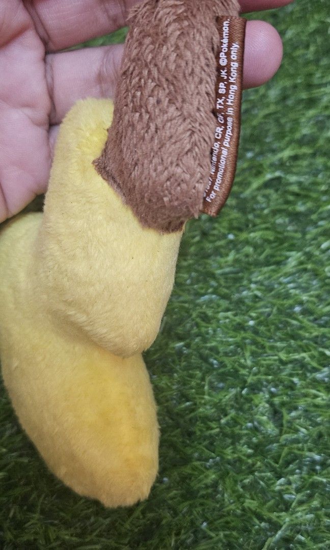 Pokemon pikachu plush charm (Category: Plushies & Soft Toys) located in Umingan. Submitted by liezelsona48963 (Listing ID 1464303129, Image 3). Description: Nintendo pokemon plush charm promotional 5 inches mop gcash.