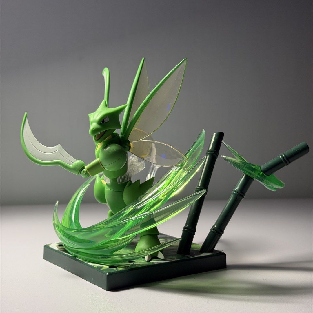 Pokemon Scyther (BLOKEES) figure (Category: Figurines & Statues) located in Davao. Submitted by troylance (Listing ID 1462167033, Image 3). Description: 🌟 BLOKEES 🌟 Scyther - ₱550 • BIB (back in box) - displayed only once * can be bought together with Metapod (Jazwares) for ₱700 ✨ WHAT YOU SEE IS WHAT YOU GET ✨ ✨ Preloved • Secondhand • Slightly Used ✨ Unless otherwise stated as sealed or brand new. 📌 PLEASE READ BEFORE PURCHASING ✅ Kindly mak