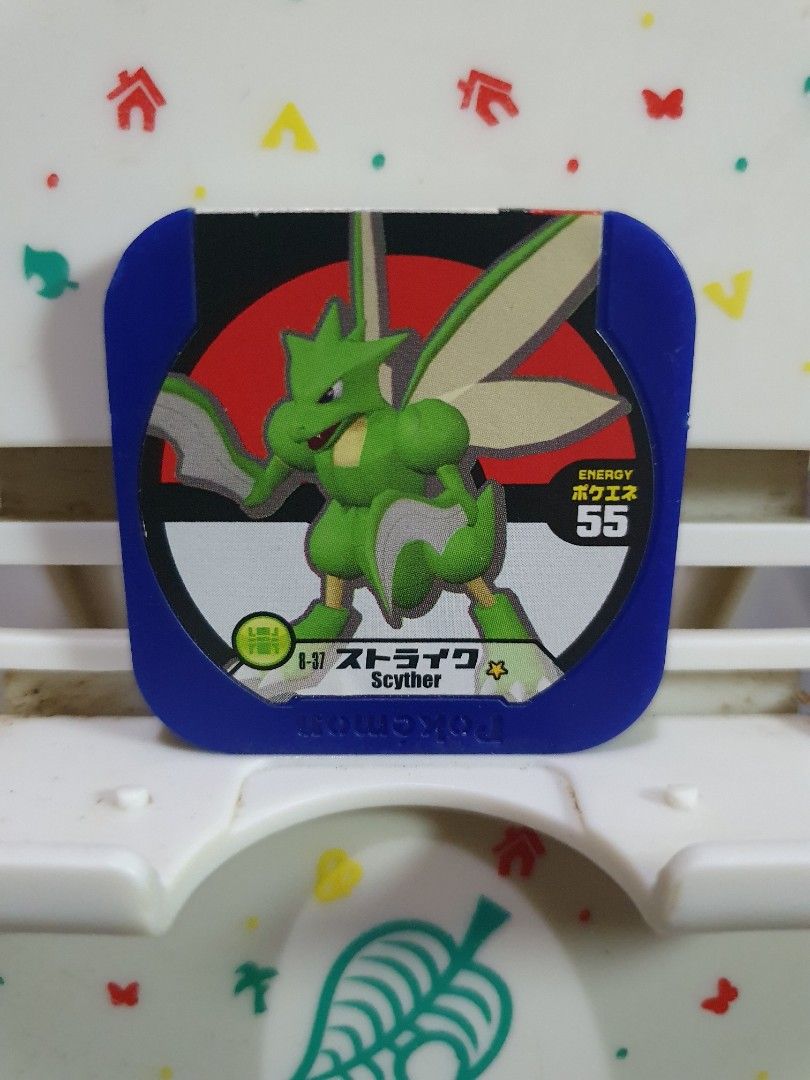 Pokemon Tretta Chip Scyther (Category: Character Goods) located in Quezon City. Submitted by collectionneursonline88 (Listing ID 1464207353, Image 1). Description: for collection only .Japan version not usable in Philippines arcade machines 🔄 Meetups Balintawak Camachile 7/11 Quezon City 🛵 Shipping : - Lalamove ( except Provincial) - Flash Express - GogoExpress - LBC 📥 Payment : cash on meetups Gcash.