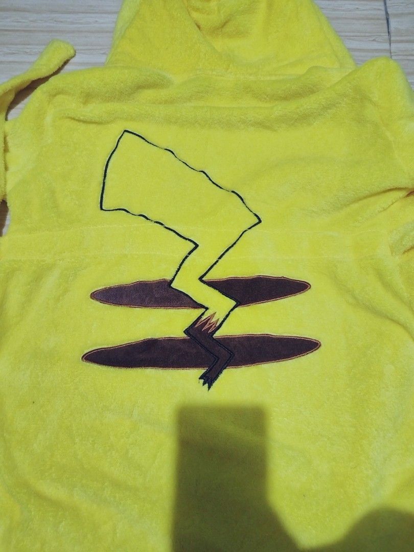 Pokémon Pikachu Bath Robe For Kids 9-10 (Category: Babies & Kids Fashion) located in Manila. Submitted by trixie1996 (Listing ID 1464310271, Image 3). Description: For sale Bath Robe For kids Age 9-10 Delivery via Jnt Lalamove Gogoexpress Pickup are available Location San Juan manila Pm me if you're interested thankyou.