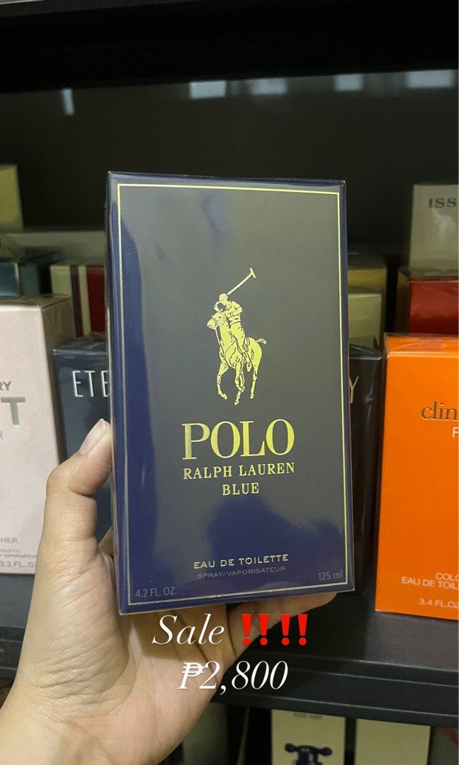 Polo Blue 125ml (Category: Fragrance & Deodorants) located in Manila. Submitted by perfumeria0724 (Listing ID 1464180647, Image 1). Description: Original Sale Sealed & Brandnew .