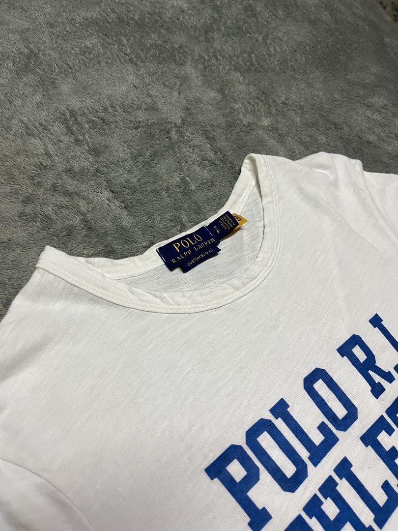 Polo Ralph Lauren (Category: Activewear) located in Manila. Submitted by james23t (Listing ID 1464323198, Image 3). Description: Polo Ralph Lauren athletics graphic t-shirt featuring a prominent “67” design on the front. SCANNABLE Condition: Excellent Size: 17x25 ( INCHES ) Color: White Price: 1,200 PHO 📦 Ships nationwide 💬 DM to reserve — first come, first served! Not affiliated with or endorsed..