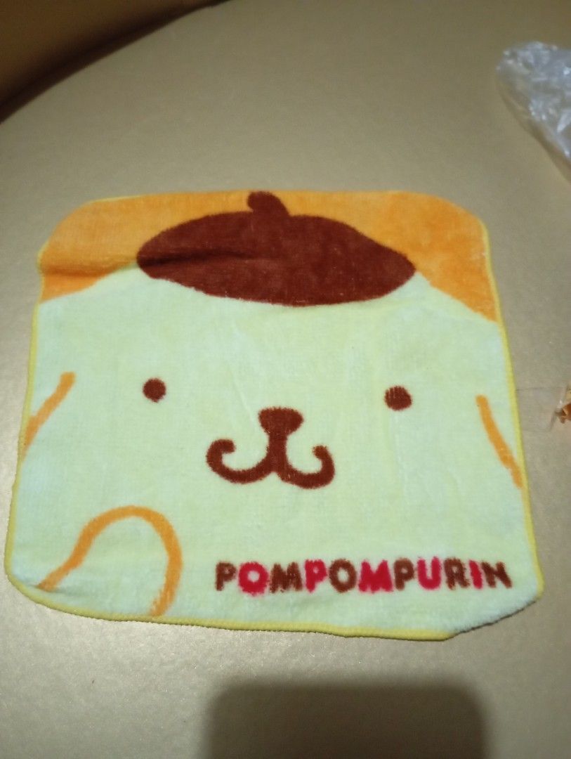 Pompompurin set (Category: Babies & Kids Fashion) located in Manila. Submitted by ysabel1102 (Listing ID 1464143187, Image 3). Description: pompompurin set of string pouch and small hand towel.