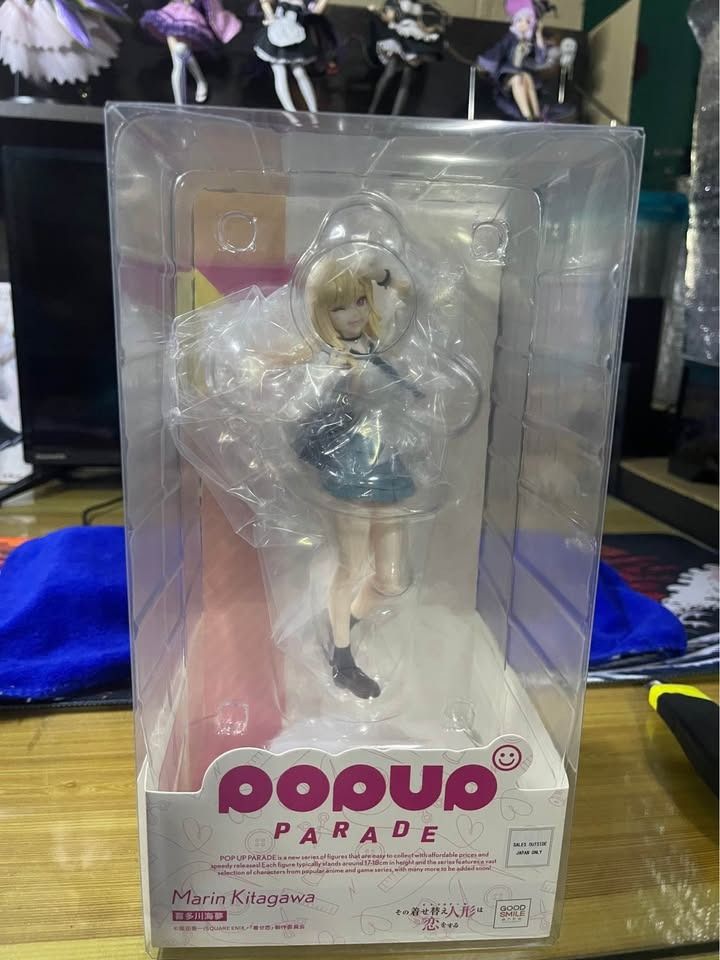 POP UP PARADE Marin Kitagawa Figure (Category: Figurines & Statues) located in Caloocan City. Submitted by shinji05 (Listing ID 1464225674, Image 1). Description: Mop:gcash or cash(if meetup) Mod: lalamove, LBC Cop or meetup sa Sm Grand Loc: South Caloocan .