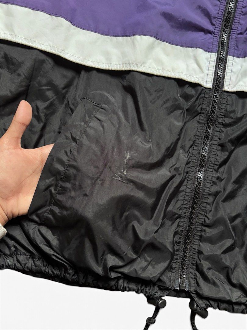 Port & Company Windbreaker (Category: Coats, Jackets and Outerwear) located in Baguio. Submitted by zojythriftph (Listing ID 1464188989, Image 3). Description: L28 × W25 Excellent condition, looks almost new + Minor flaw: slight iron mark on inner lining; barely noticeable when worn. See photo. Tag: Large | Fits up to XL Color: 10/10.