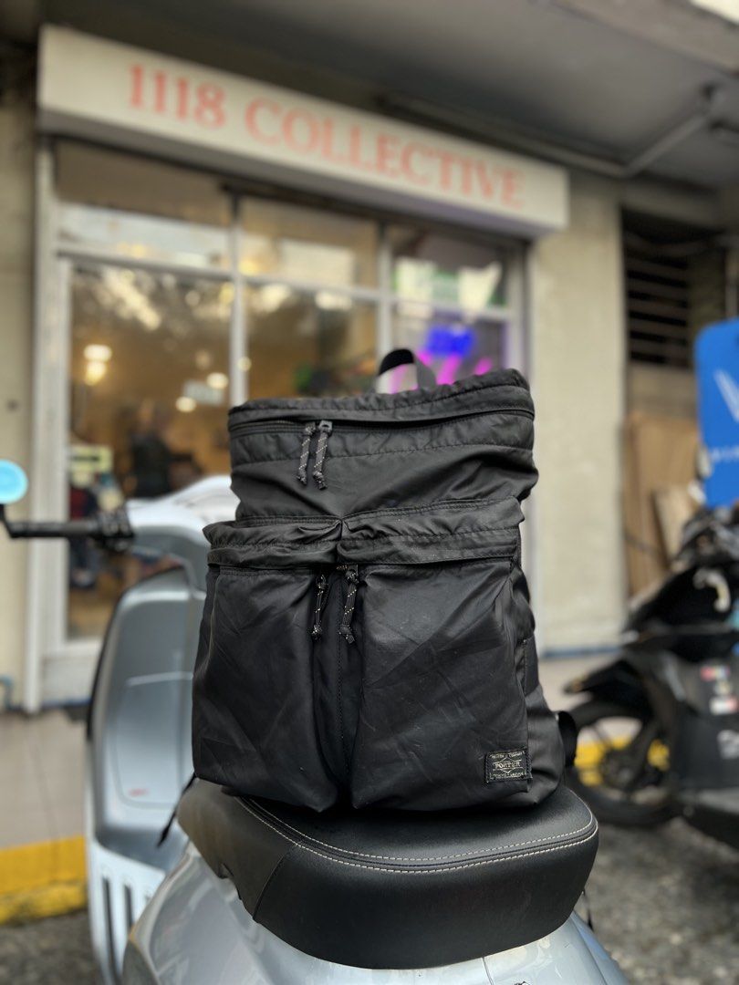 Porter Yoshida & Co - Force Daypack (Category: Backpacks) located in Quezon City. Submitted by cityboycrates_ph (Listing ID 1464303992, Image 2). Description: Size: OS Material: Nylon Made In: Japan Condition: Good Color rate: 9.5/10 Issue: Dirt & scratch on the pocket Exact metrics shared upon inquiry. Take a quick moment to double-check the size & condition. Once an order is placed and confirmed, we may not be able to make changes or offer canc