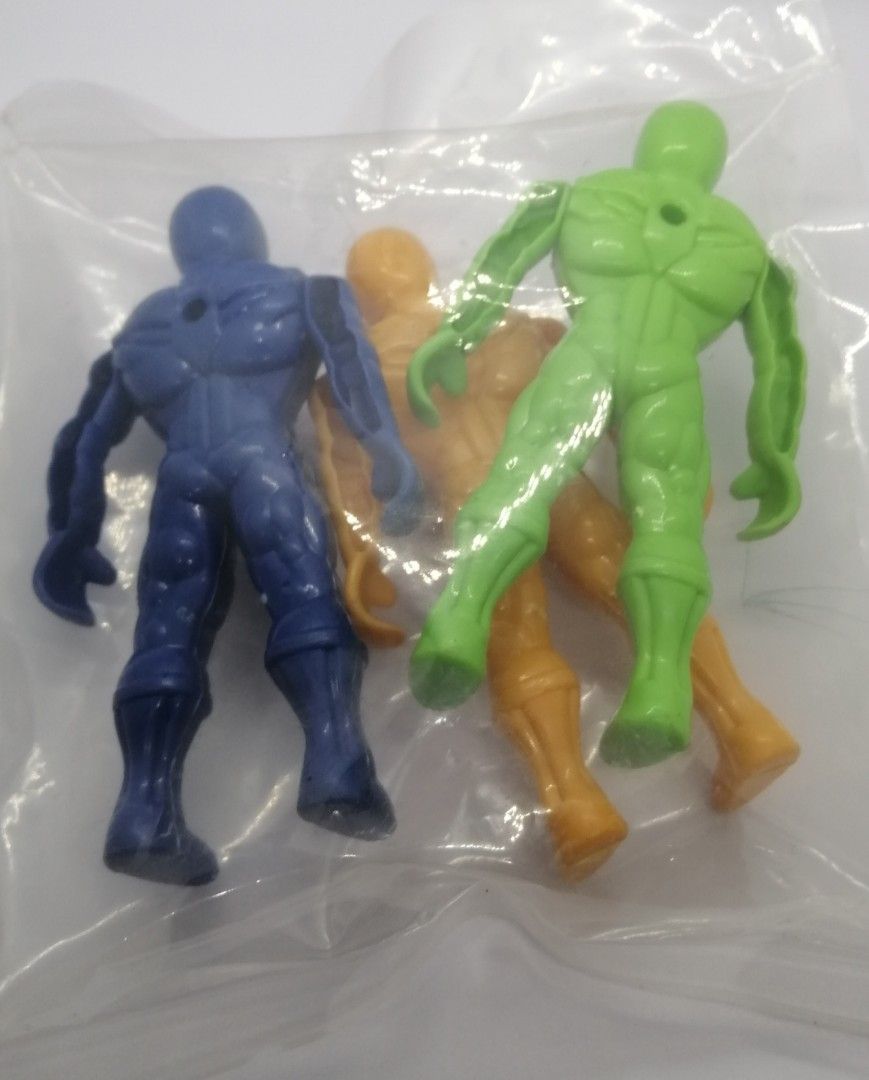 Power Rangers Set of three (Category: Figurines & Statues) located in Quezon City. Submitted by goldencity1964 (Listing ID 1464291192, Image 2). Description: Selling these power ranger Palengke toy Set of 3 pcs In sealed plastic WYSIWYG SCAN PICS PLEASE.
