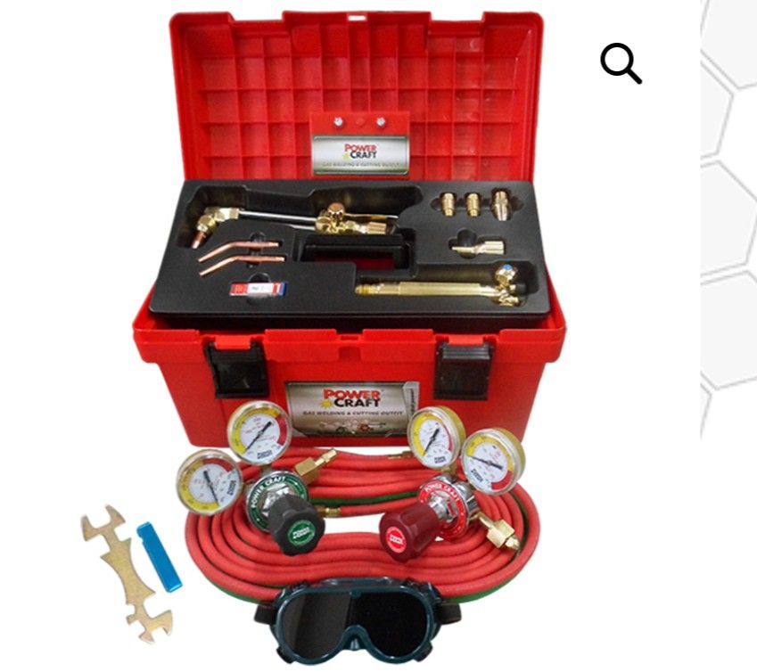 Powercraft. Welding & cutting outfit set (Category: Construction & Building Materials) located in Manila. Submitted by charles_merchandise (Listing ID 1464148752, Image 2). Description: Powercraft. Welding &. cutting Outfit. set pm. me. txt. and. call. cel. no. 09228027619 landline no. 88066239.
