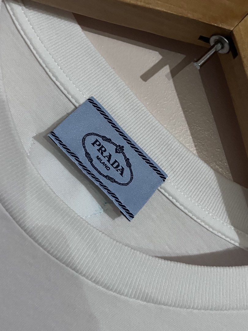 PRADA TEE (Category: Tshirts & Polo Shirts ) located in Matanao. Submitted by eyyymar (Listing ID 1464256007, Image 3). Description: Prada Logo Ticket T-shirt -Dimes:19.5x26.5 -Good as new -Issue:None .