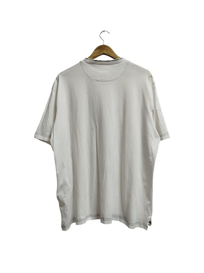 PRADA WHITE POCKET SHIRT (Category: Tshirts & Polo Shirts ) located in Bayombong. Submitted by Gentlemans_ClosEt (Listing ID 1464243442, Image 3). Description: PRADA WHITE POCKET SHIRT (authentic) SIZE MEDIUM ON TAG BEST FIT SIZE XLARGE DIMES: W24.5 X L29 9.8/10 COLOR RATE EXCELLENT CONDITION NO ISSUE.
